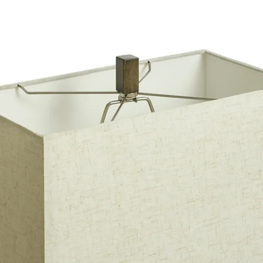 Kirkland's Home Brown Traditional Rectangular Table Lamp- Table Lamps