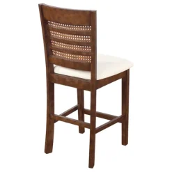 Kirkland's Home Brown Wilbur Cane Back Counter Stools, Set Of 2- Bar Stools & Counter Height Stools