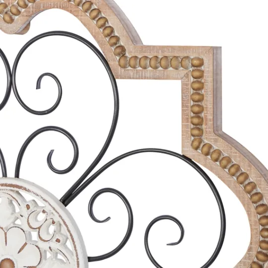 Kirkland's Home Brown Wood And Metal Farmhouse Wall Plaque- Wall Plaques