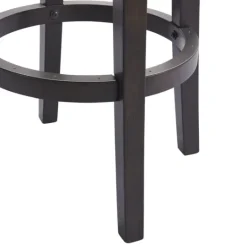 Kirkland's Home Brown Wood Backless Swivel 2-Pc. Bar Stool Set- Bar Stools & Counter Height Stools