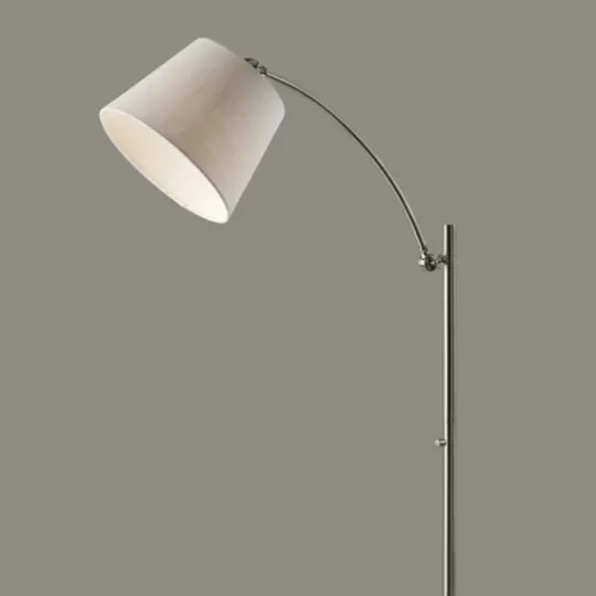 Kirkland's Home Brushed Adjustable Arm Floor Lamp- Floor Lamps