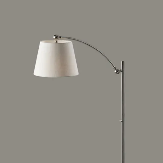 Kirkland's Home Brushed Adjustable Arm Floor Lamp- Floor Lamps