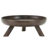 Kirkland's Home Brushed Metal Tri-Pod Bowls, Set Of 2- Decorative Bowls & Jars