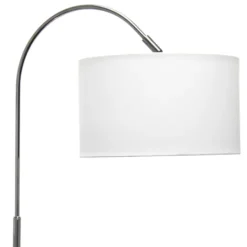 Kirkland's Home Brushed Nickel Arched Stem Floor Lamp- Floor Lamps