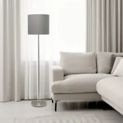 Kirkland's Home Brushed Nickel Floor Lamp- Floor Lamps
