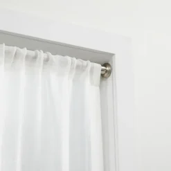 Kirkland's Home Brushed Nickel Iron Tension Rod, 40 In.- Curtain Rods & Hardware