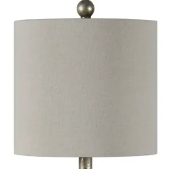 Kirkland's Home Brushed Pewter Buffet Lamps, Set Of 2- Buffet Lamps