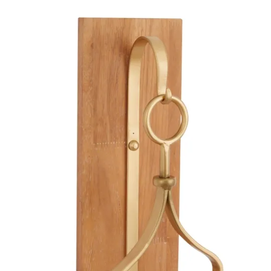 Kirkland's Home Brushed Poplar Wood Sconce- Sconces