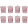 Kirkland's Home Bubbly Champagne Votive Candles, Set Of 8- Candles