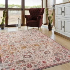 Kirkland's Home Budding Bohemian Indoor\Outdoor Area Rug, 8X10- Outdoor Rugs
