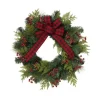 Kirkland's Home Buffalo Check And Berries Christmas Wreath- Wreaths
