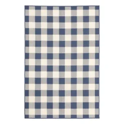 Kirkland's Home Buffalo Check Outdoor Area Rug, 6X9- Outdoor Rugs