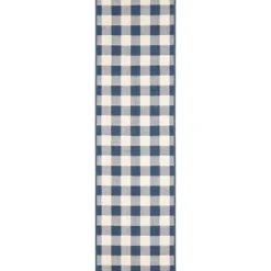 Kirkland's Home Buffalo Check Outdoor Runner- Outdoor Rugs