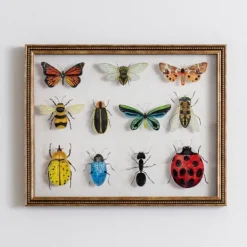 Kirkland's Home Bug Collection Framed Wall Art- Framed Art