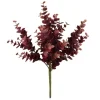 Kirkland's Home Burgundy Jade Leaf Sprays, Set Of 4- Stems & Bouquets