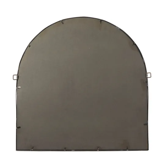 Kirkland's Home Burnt Iron Metal Curve Overlay Arched Mirror- Decorative Mirrors