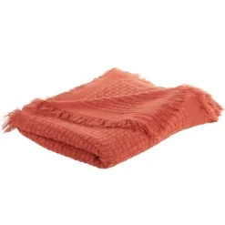 Kirkland's Home Burnt Waffle Weave Throw Blanket- Blankets & Throws