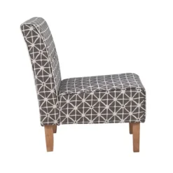 Kirkland's Home Burst Patterned Slipper Accent Chair- Accent Chairs