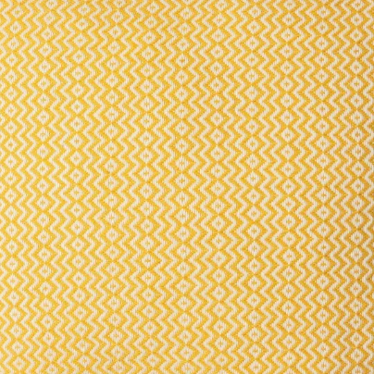 Kirkland's Home Buttercup Chevron Organic Cotton Throw Pillow- Pillows