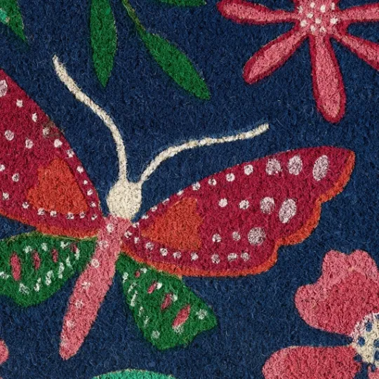 Kirkland's Home Butterfly Blooms Doormat- Doormats