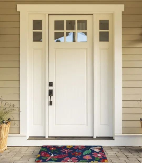 Kirkland's Home Butterfly Blooms Doormat- Doormats