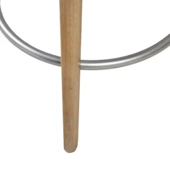 Kirkland's Home Button Tufted Back Swivel Counter Stool- Bar Stools & Counter Height Stools