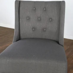 Kirkland's Home Button Tufted Kia Barstool- Bar Stools & Counter Height Stools