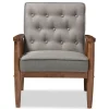 Kirkland's Home Button-Tufted Sawyer Accent Chair- Accent Chairs