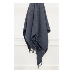 Kirkland's Home Cable Knit Tassel Throw- Blankets & Throws