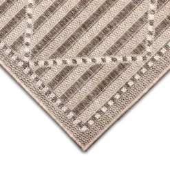 Kirkland's Home Cafe Geo Lattice Outdoor Area Rug, 7X9- Outdoor Rugs