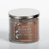 Kirkland's Home Caffe Macchiato 14 Oz. Triple Wick Jar Candle- Candles