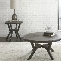 Kirkland's Home Calvert Round Coffee Table- Coffee Tables