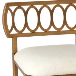 Kirkland's Home Canal Street Vanity Stool- Benches & Ottomans