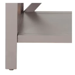 Kirkland's Home Candice Cross Back Accent Table- Accent & End Tables