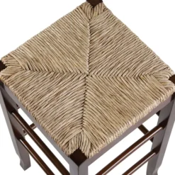 Kirkland's Home Cappuccino Wooden Counter Stool- Bar Stools & Counter Height Stools