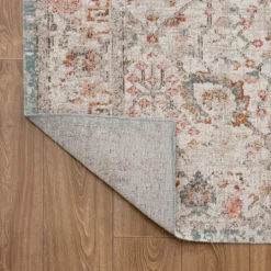 Kirkland's Home Caramel Botanical Indoor/Outdoor Area Rug, 7X9- Outdoor Rugs