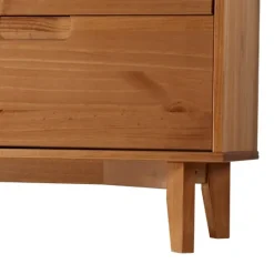 Kirkland's Home Caramel Mid-Century Modern 6-Drawer Dresser- Dressers & Chests