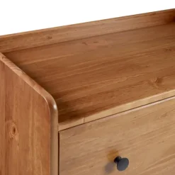 Kirkland's Home Caramel Wooden 4-Drawer Dresser- Dressers & Chests