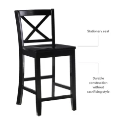 Kirkland's Home Carter X-Back Counter Stool- Bar Stools & Counter Height Stools