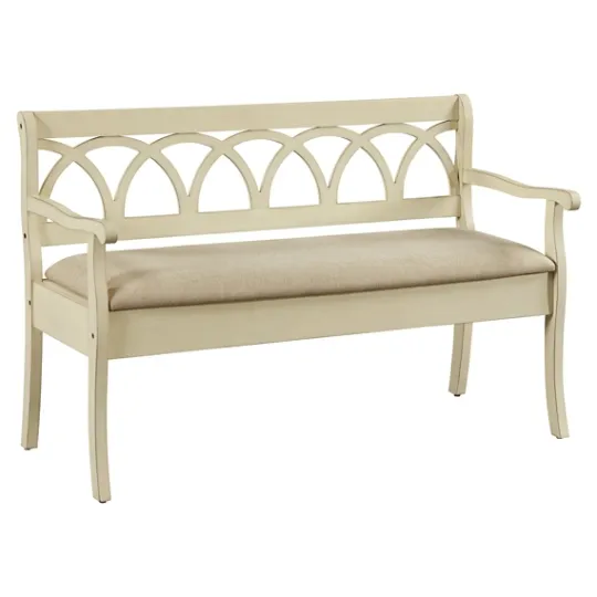 Kirkland's Home Cartland Storage Bench- Entryway Furniture