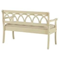 Kirkland's Home Cartland Storage Bench- Entryway Furniture