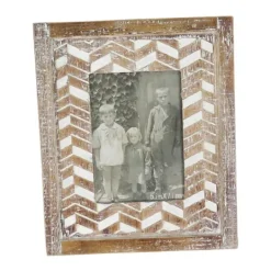 Kirkland's Home Carved Etched Pattern Picture Frame, 5X7- Picture Frames