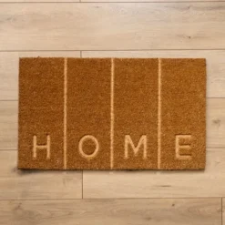 Kirkland's Home Carved Home Coir Doormat- Doormats