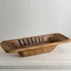 Kirkland's Home Carved Mango Wood Bowl, 23 In.- Decorative Bowls & Jars