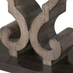 Kirkland's Home Carved Wood Decorative Accent Table- Accent & End Tables