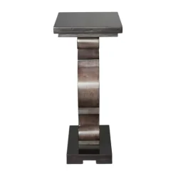 Kirkland's Home Carved Wood Decorative Accent Table- Accent & End Tables