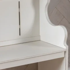 Kirkland's Home Carved Wood Pew Bench- Entryway Furniture
