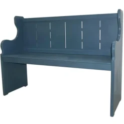 Kirkland's Home Carved Wood Pew Bench- Entryway Furniture