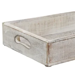 Kirkland's Home Carved Wood Trays, Set Of 3- Decorative Trays