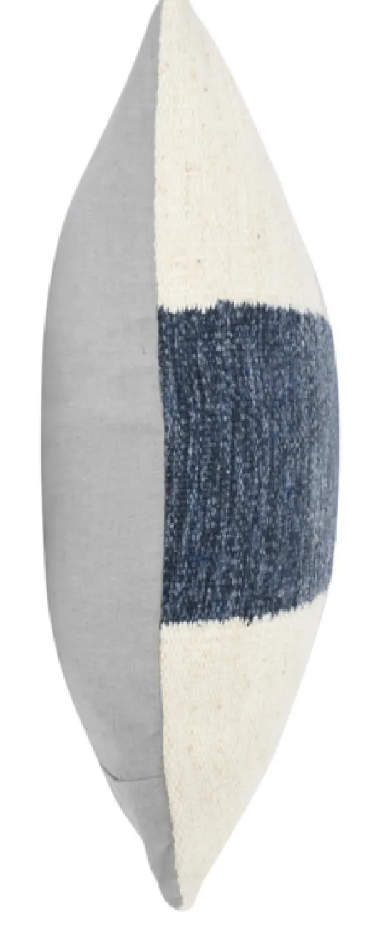 Kirkland's Home Casey Navy Color Block Throw Pillow- Pillows
